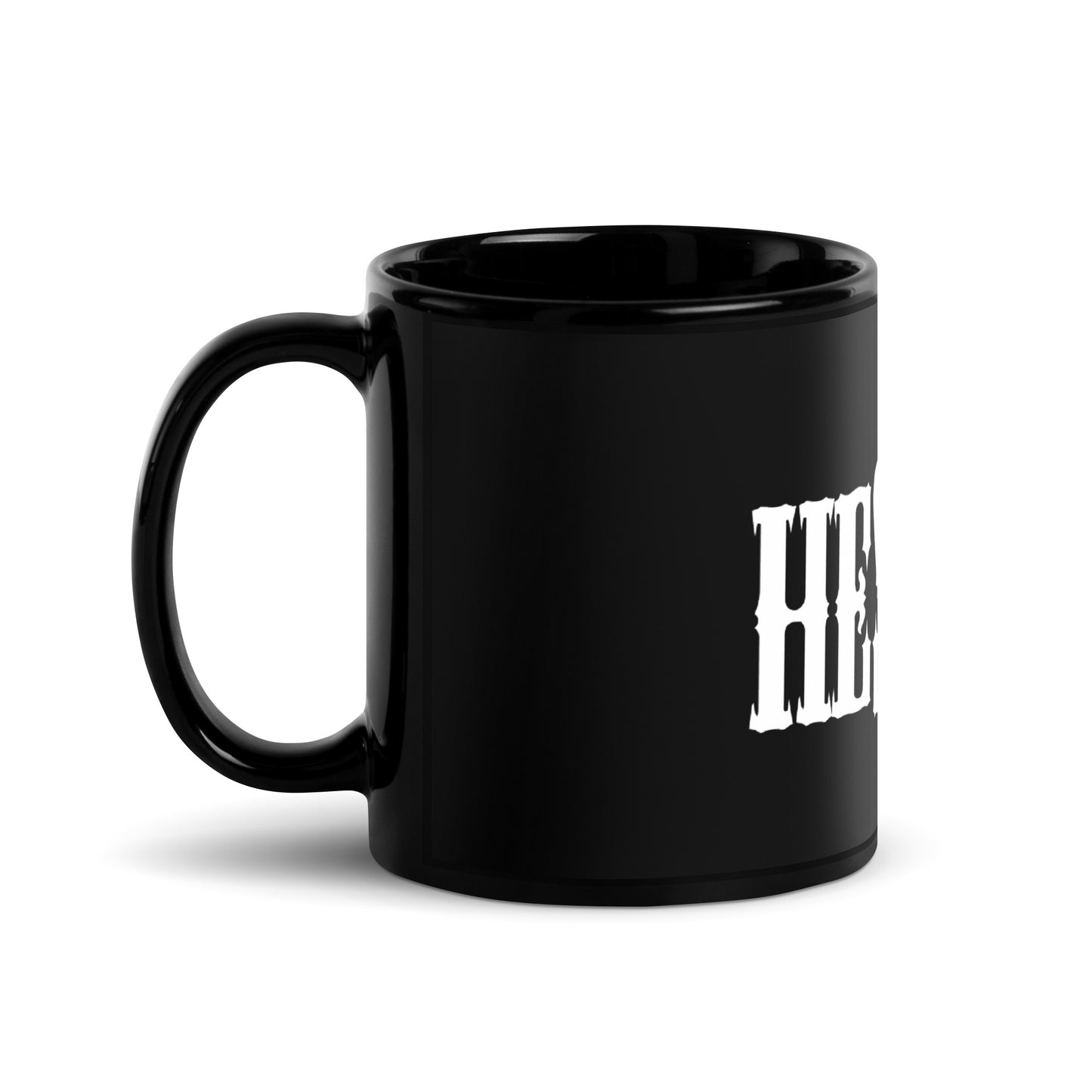 Black Glossy Mug