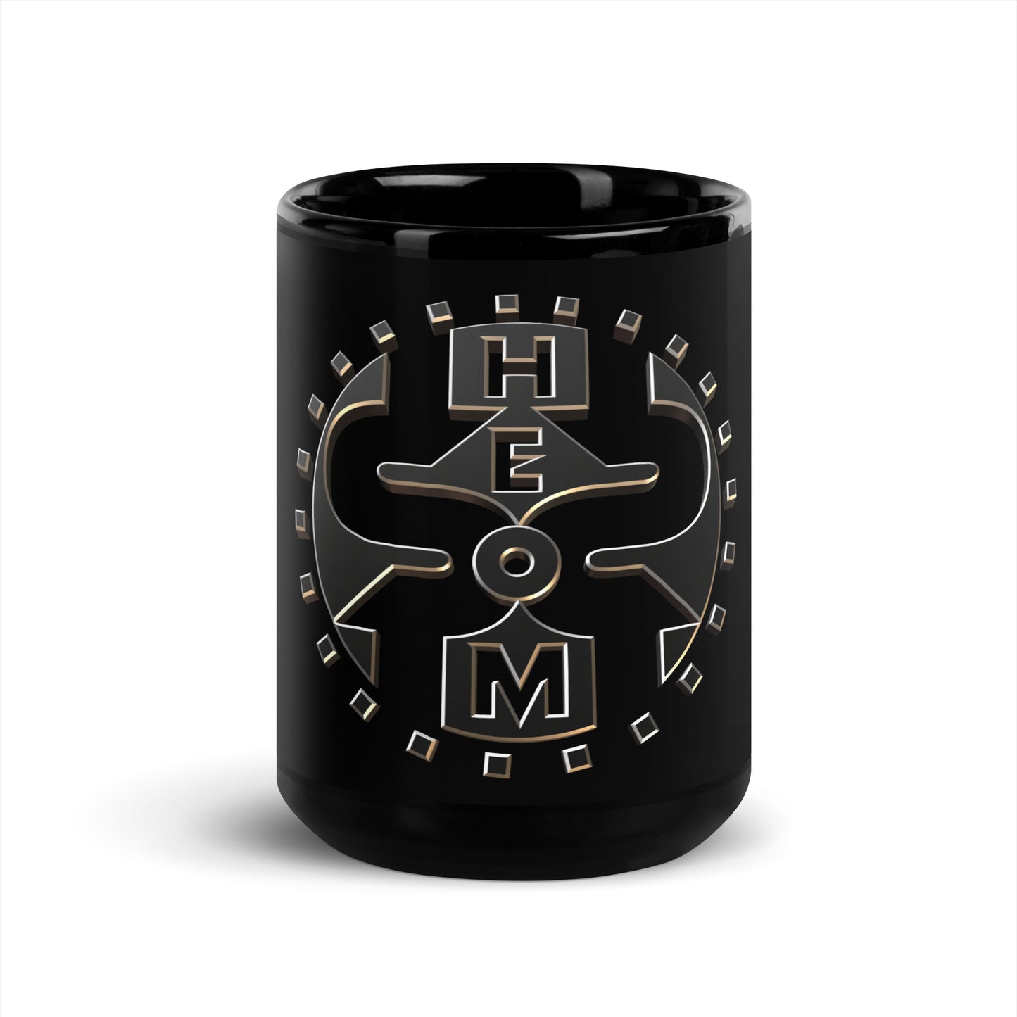 Black Glossy Mug