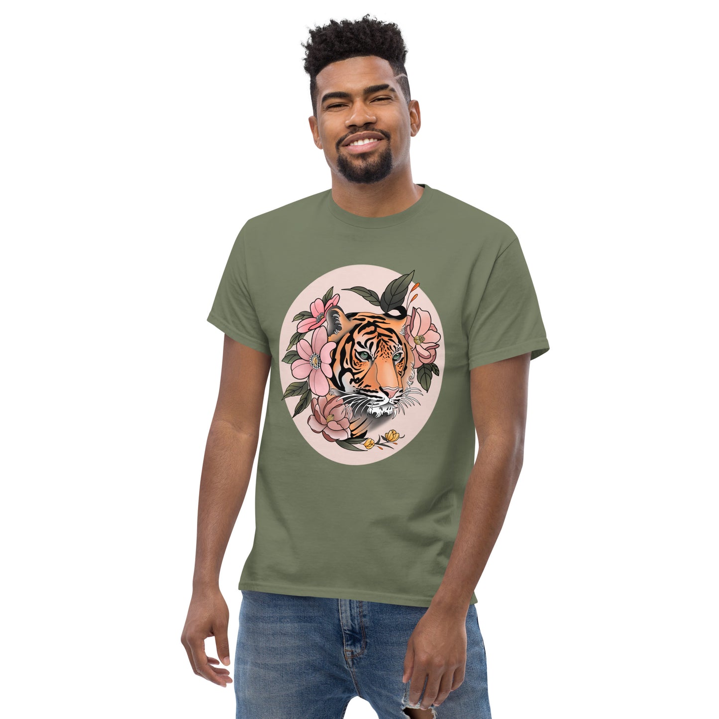 Tiger men's classic tee