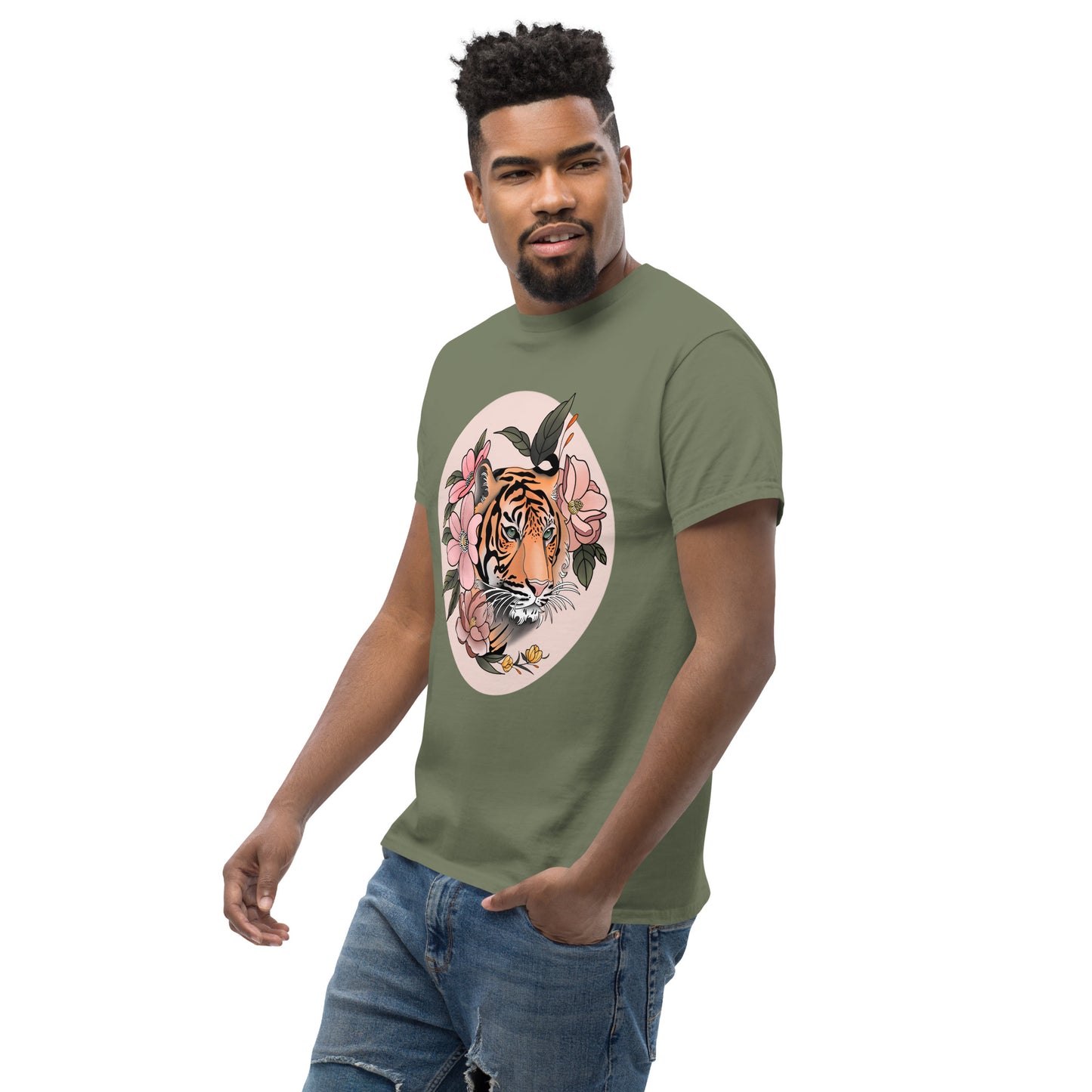 Tiger men's classic tee