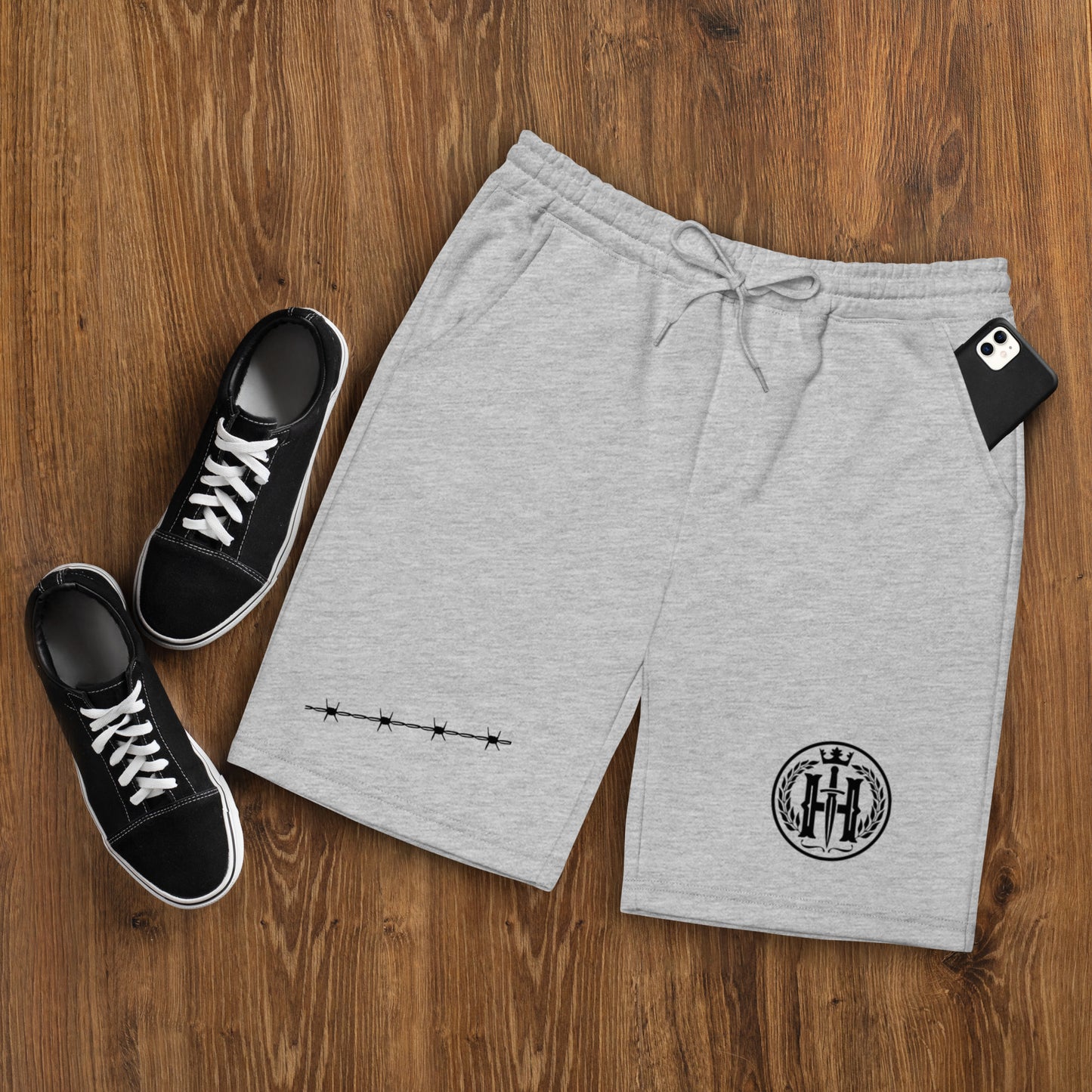 Men's fleece shorts