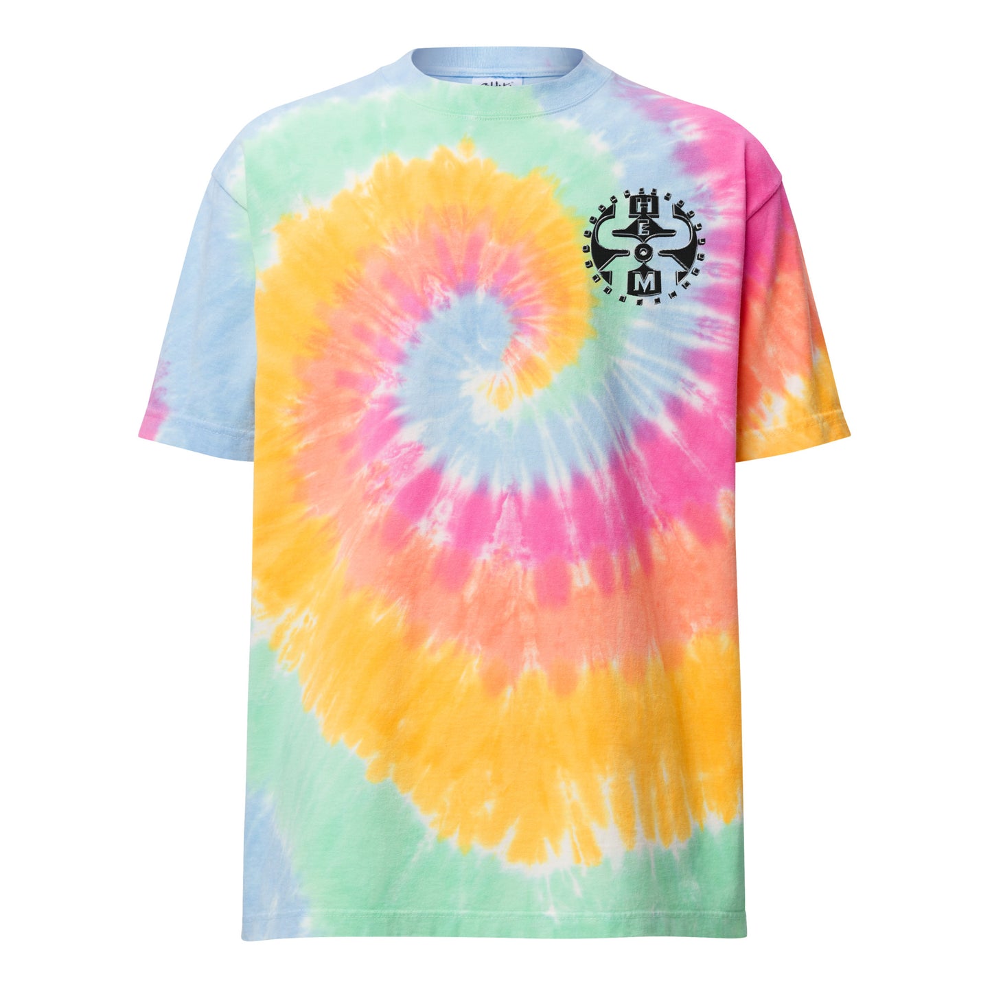 Oversized tie-dye t-shirt