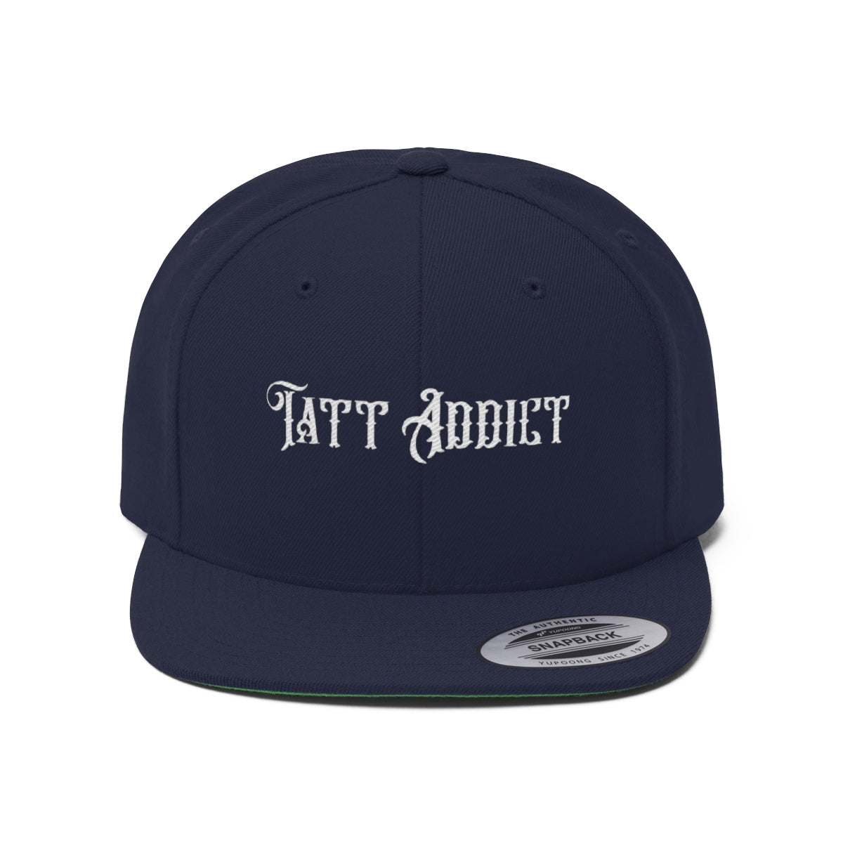 Unisex Flat Bill Hat