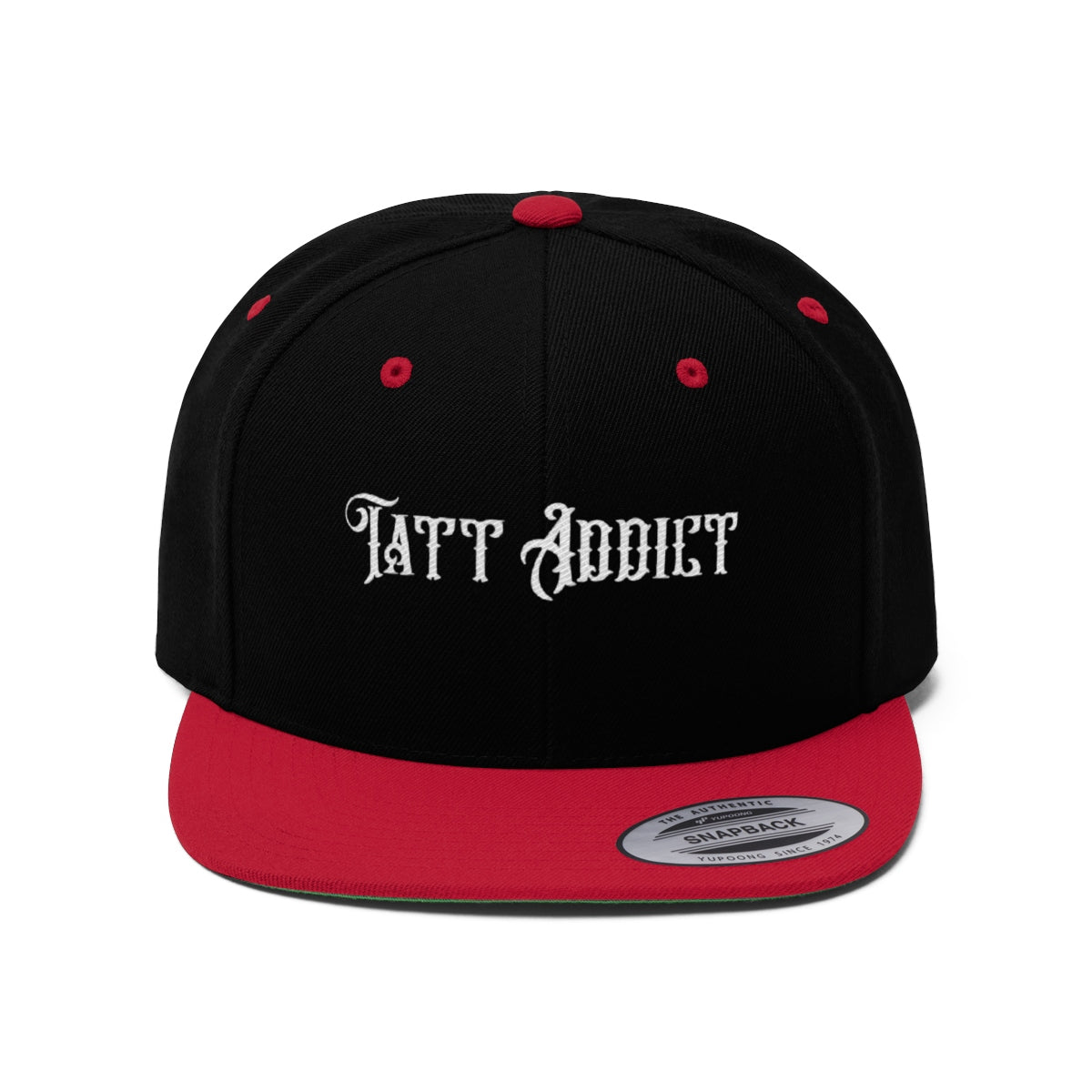 Unisex Flat Bill Hat