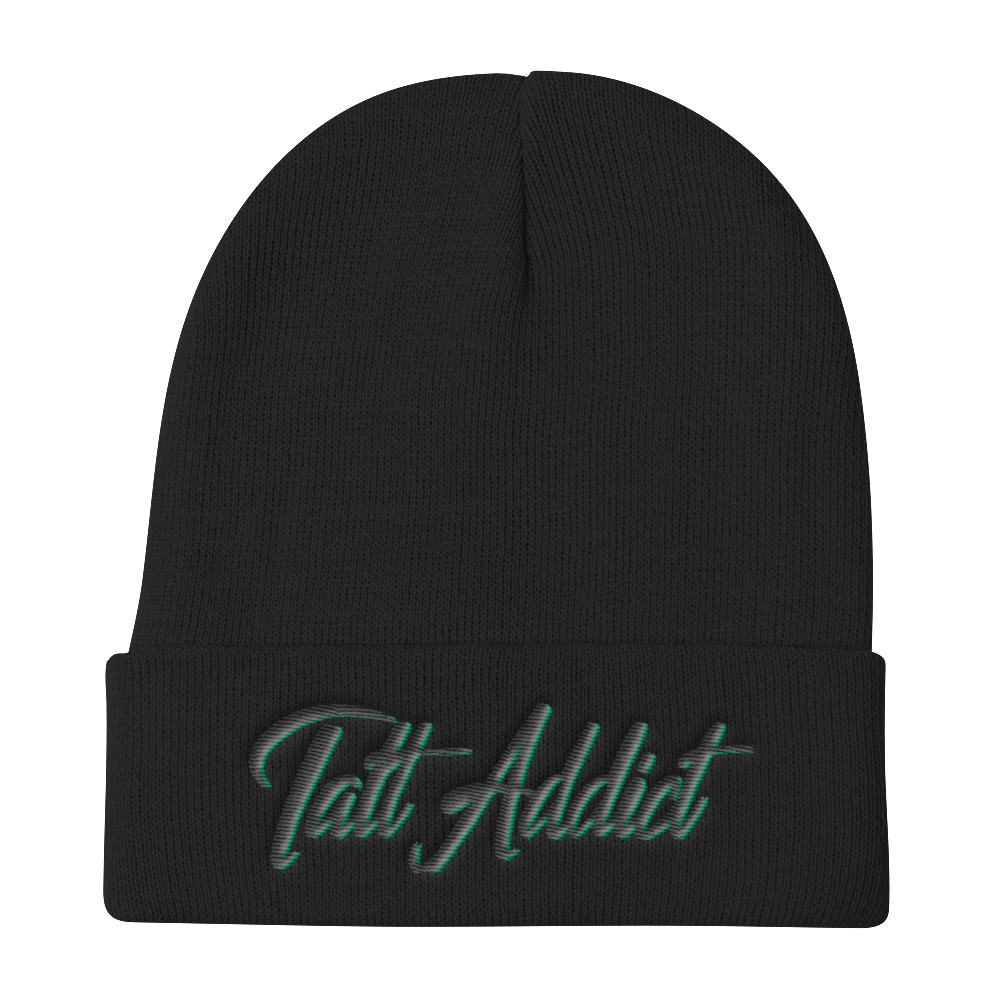 Knit Beanie tatt addict